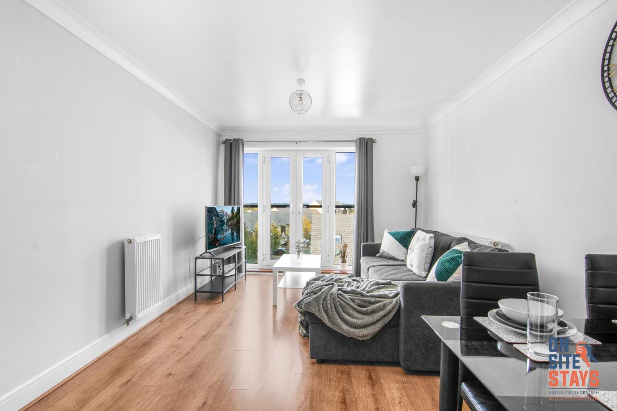 Onsitestays - Cosy 2-Bedroom Apartment With Free Parking, Wi-Fi & London Links Northfleet 외부 사진