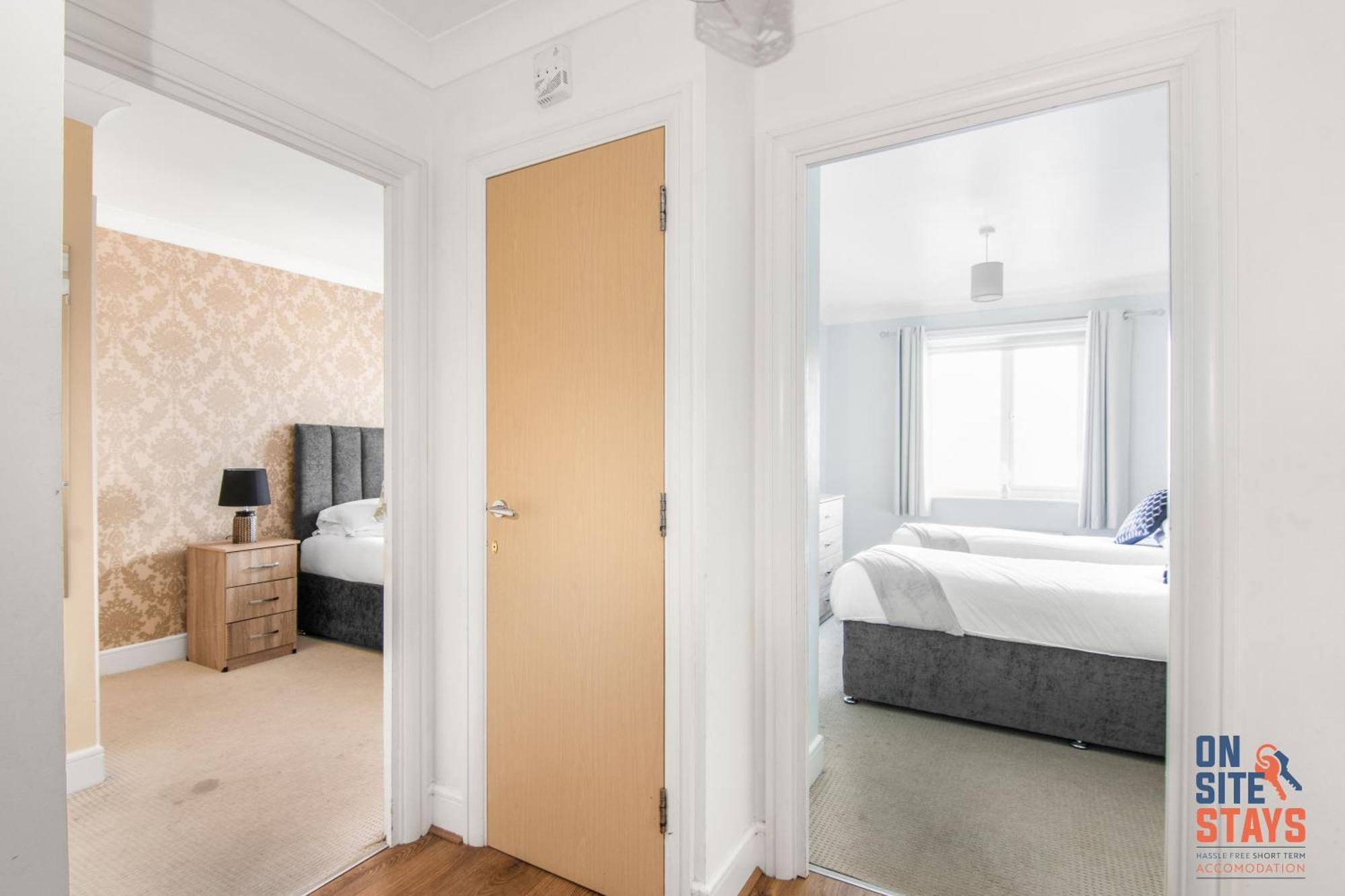 Onsitestays - Cosy 2-Bedroom Apartment With Free Parking, Wi-Fi & London Links Northfleet 외부 사진